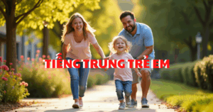 trẻ em học tiếng trung
